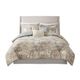 Olliix by Madison Park Beacon 7 Pieces Gray Queen Comforter Set-0