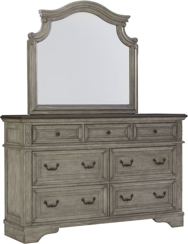 Signature Design by Ashley® Lodenbay Antique Gray/Brown Dresser and Mirror-0