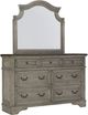 Signature Design by Ashley® Lodenbay Antique Gray/Brown Dresser and Mirror-0
