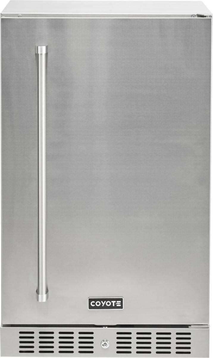 Coyote® 21" 4.1 Cu. Ft. Stainless Steel Outdoor Compact Refrigerator