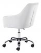 Zuo® Curator White Office Chair-4