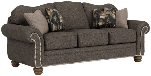 Flexsteel® Customizable Bexley Sofa with Throw Pillow-1
