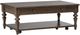 Liberty Furniture Arden Road Satin Cherry Rectangular Cocktail Table-0