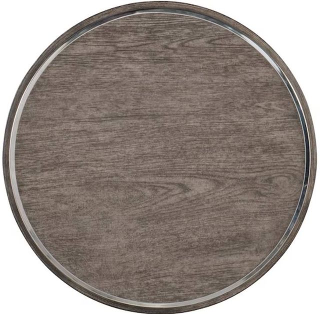 Hooker® Furniture Melange Storia Medium Wood Round End Table-2