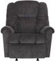 Franklin™ Ruben Westwood Charcoal Manual Rocker Recliner-2