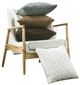 Livia Tricot White Decorative Pillow-2