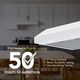 Broan-NuTone® GLA1 Series 30" White Under Cabinet Range Hood-1