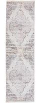 Feizy Cecily Cream/Multi 2'3" x 8' Rug Runner-0