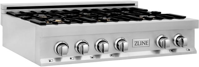 ZLINE 36" Stainless Steel Gas Rangetop-2