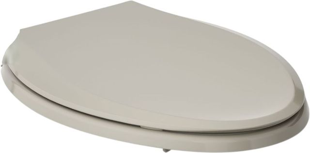 KOHLER® Cachet® Sandbar Readylatch® Quiet-Close™ Elongated Toilet Seat-0