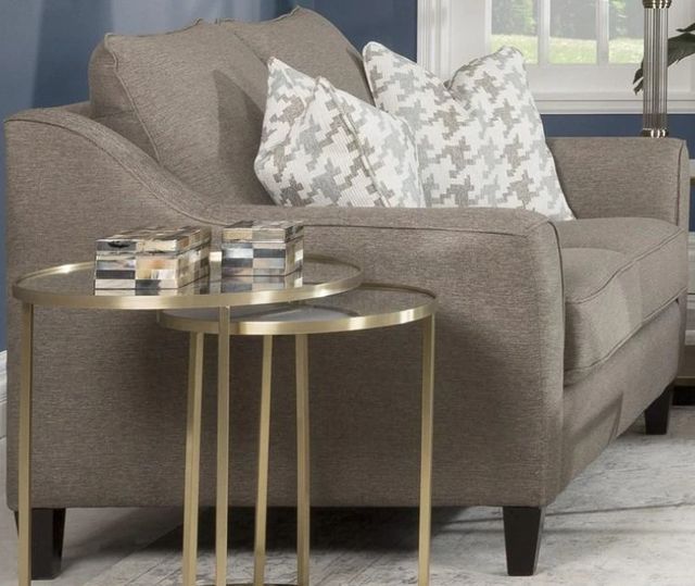 Decor-Rest® Furniture LTD Customizable 2342 Curved Arm Loveseat-0