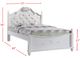Elements International Alana 4-Piece White Youth Full Platform Bedroom Set-1