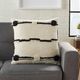Nourison Home™ Lifestyles Black Ivory 18" Throw Pillow-1