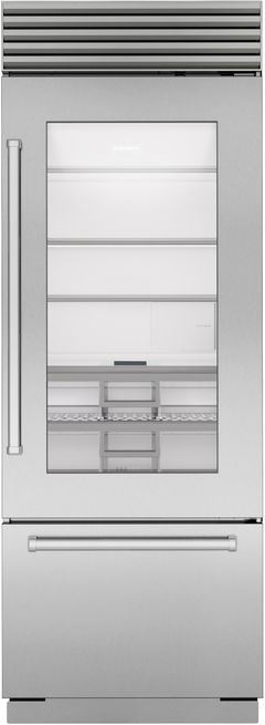 Sub-Zero® Classic Series 30 in. 17.0 Cu. Ft. Stainless Steel Built In Bottom Freezer Refrigerator