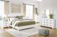 Signature Design by Ashley® Binterglen White King Panel Bed-4