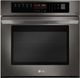 LG 30" Black Stainless Steel Single Electric Wall Oven-3