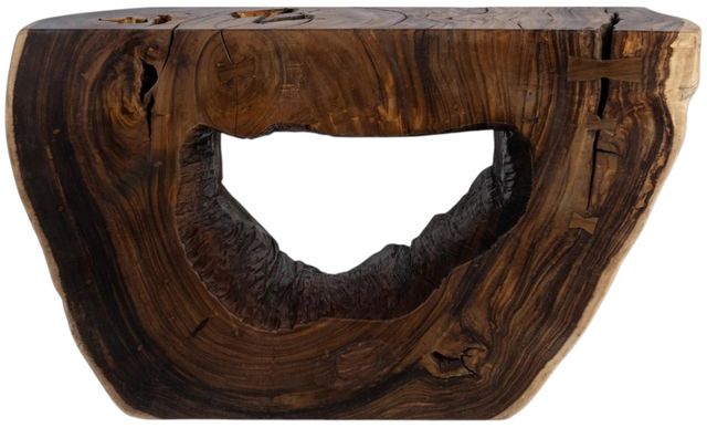 Classic Home Zoreyne Brown Console Table-2