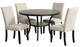 New Classic® Home Furnishings Crispin Gray 48" Round Dining Table-4