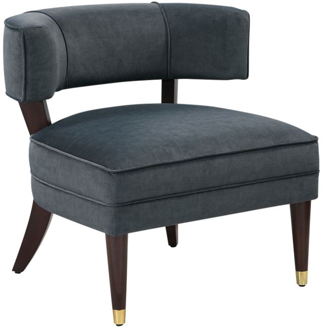 Homelegance® Wilson Dark Gray Accent Chair-0