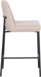 TOV Furniture Sydney 2-Piece Taupe Velvet Counter Stool-5