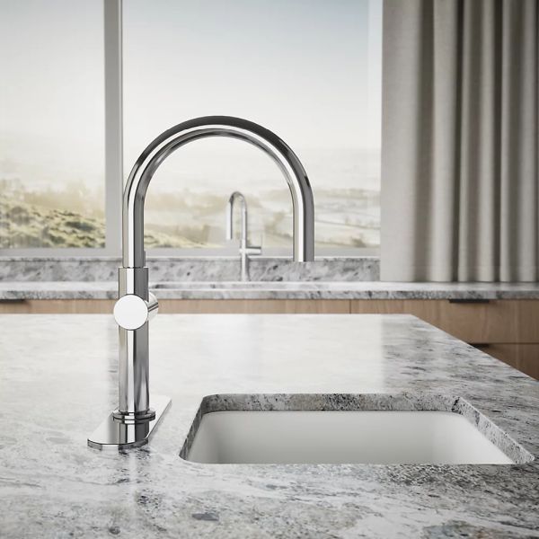 KOHLER® Crue® Polished Chrome Single-Handle Bar Sink Faucet-4