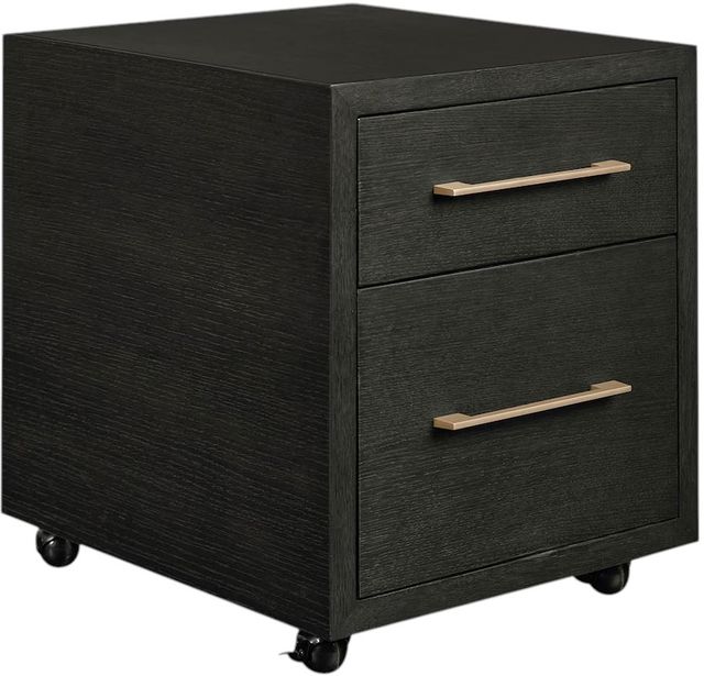 Bassett® Furniture HomeWork Dark Mocha File Cabinet-0