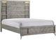 Bernards Aries 4-Piece Gray Queen Panel Bedroom Set-1