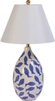 TOV Furniture Sardine Blue/White Table Lamp-0