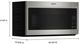 Maytag® 30" 1.7 Cu. Ft. Fingerprint Resistant Stainless Steel Over the Range Microwave-2