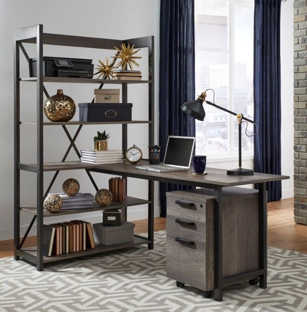 Liberty Furniture Tanners Creek Graystone Filing Cabinet-1