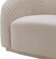 TOV Furniture Yara Pleated Beige Velvet Sofa-3
