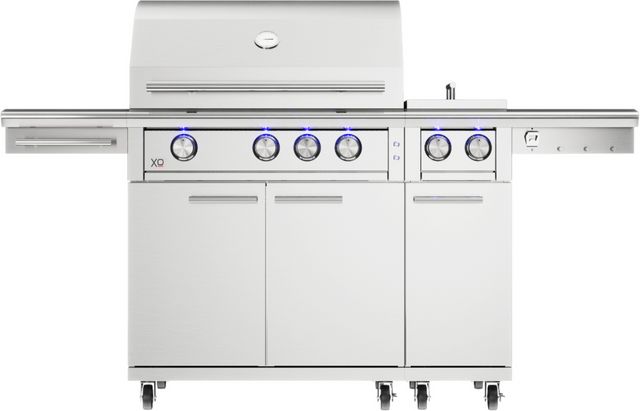 XO 13" Stainless Steel Double Side Burner-4