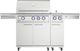 XO 13" Stainless Steel Double Side Burner-4