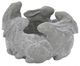 A & B Home Gray 7" Bunny Planter-1