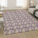 Dalyn™ Rug Company Soft Essentials SE5 Plum 5'x8' Area Rug-1