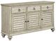 Kincaid® Weatherford Cornsilk Hastings Open Hutch and Buffet-2