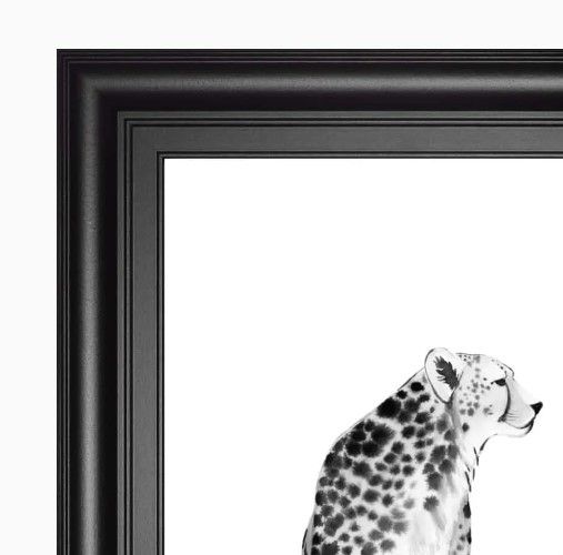 Classy Art Chrome Cheetah I by Grace Popp Wall Art-1