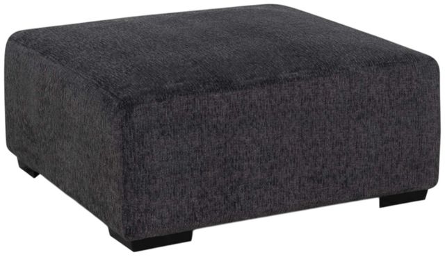Franklin™ Portland Frenzy Graphite Square Ottoman-0