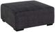 Franklin™ Portland Frenzy Graphite Square Ottoman-0