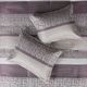 Olliix by Madison Park Rhapsody 7 Piece Purple California King Jacquard Comforter Set-5