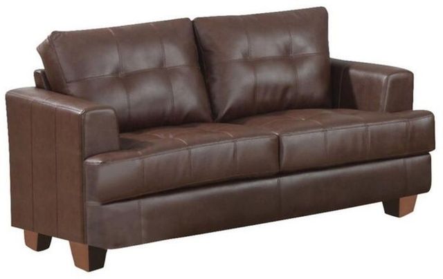 Coaster® Samuel Brown Loveseat-0