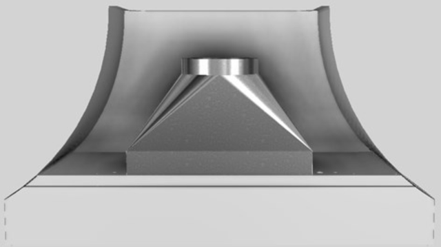 Vent-A-Hood® Designer Series 54" Stainless Steel Wall Mounted Range Hood-2