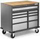 Gladiator® 41" Hammered Granite 9-Drawer Mobile Tool Workbench-1