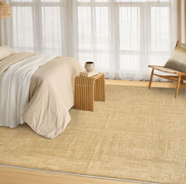 Nourison Home™ DK014 Madison Square Taupe 5'x8' Area Rug-3