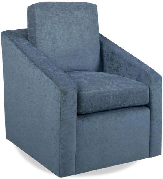 Parker Southern McCartney Boca Blue Swivel Chair-0