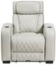 Homelegance® Fairway Taupe Power Recliner with Power Headrest-2