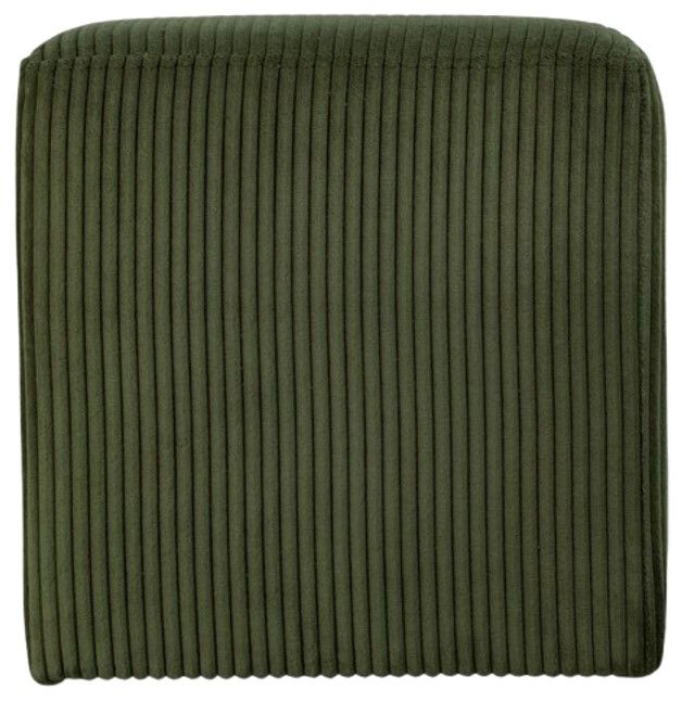 Meridian Furniture Roy Green Square Ottoman-2