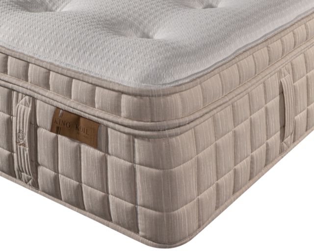 King Koil® Natural Angeles Crest Latex Luxury Firm Euro Top Full Mattress-1