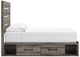 Signature Design by Ashley® Urbanoore Brown Gray Youth Twin Storage Panel Bed -3