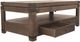 Signature Design by Ashley® Burladen Grayish Brown Lift Top Coffee Table-2